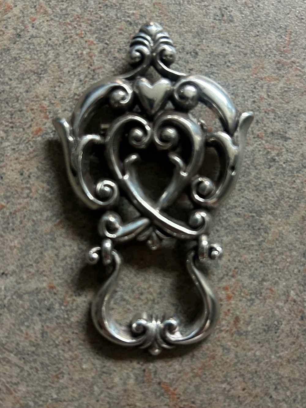 Brighton Silver-Tone Brooch